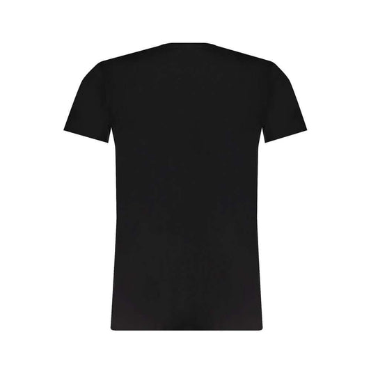 Trussardi Black Cotton T-Shirt TR-30148-M