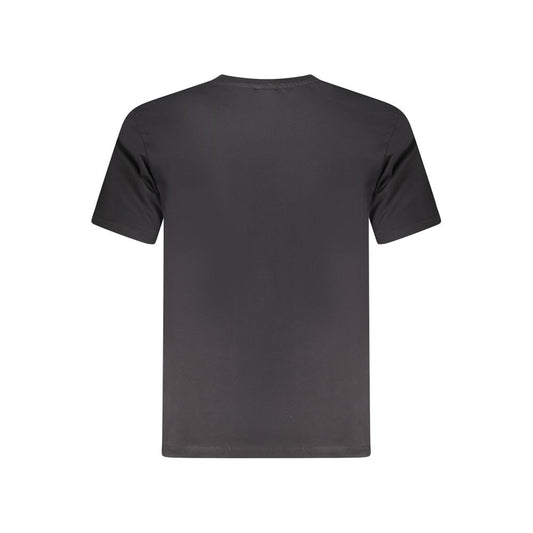 North Sails Black Cotton Men T-Shirt NO-35040-S