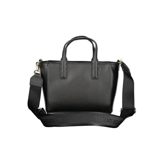 Tommy Hilfiger Black Polyester Women Handbag TO-36343