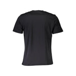 North Sails Black Cotton Men T-Shirt NO-36922-XL