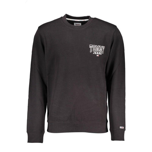 Tommy Hilfiger Black Cotton Sweater TO-22619-XXL