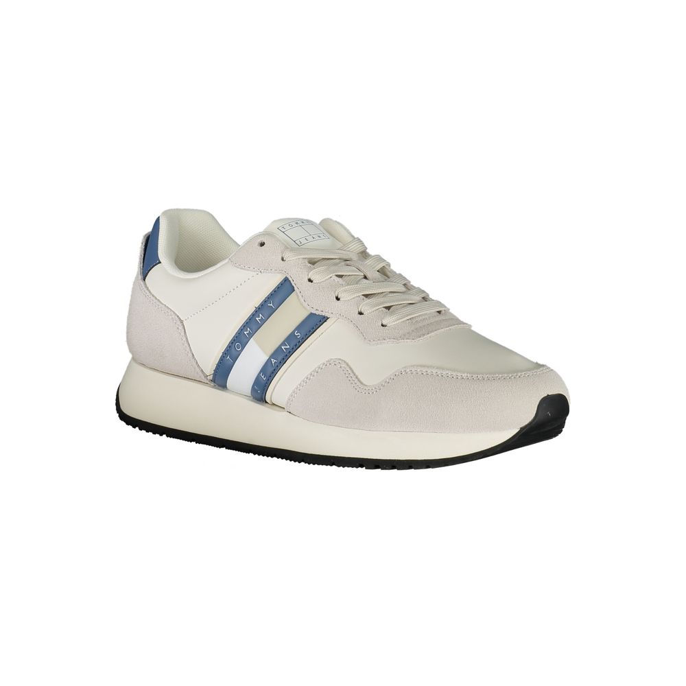 Tommy Hilfiger Bianco Leather Men Sneaker