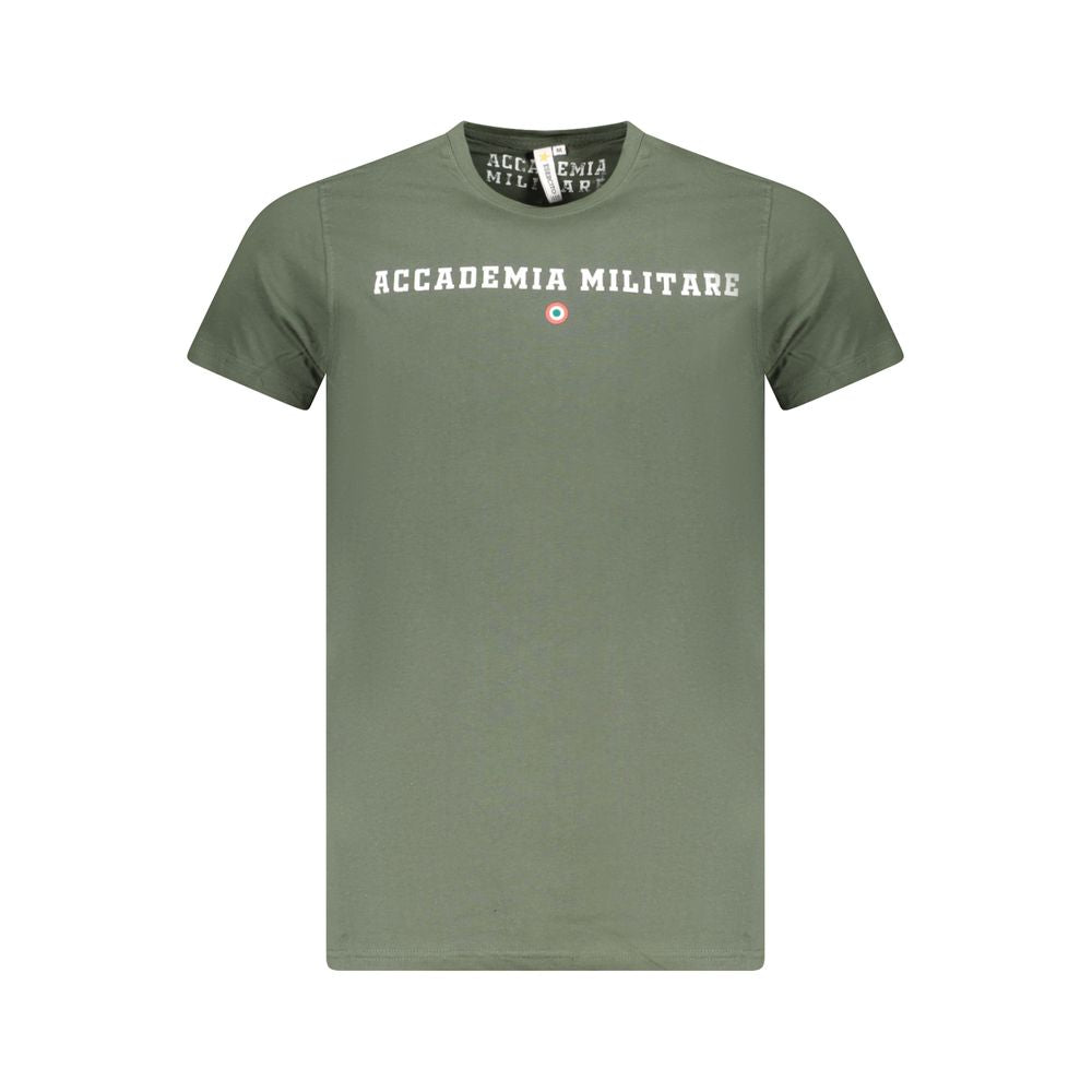 Accademia Militare Green Cotton T-Shirt AC-36551-S