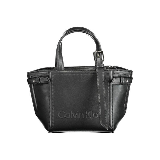 Calvin Klein Black Polyester Handbag CA-14343