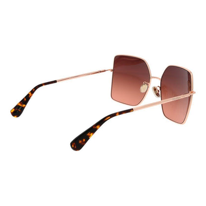 Max Mara Rose Gold Metal Sunglasses