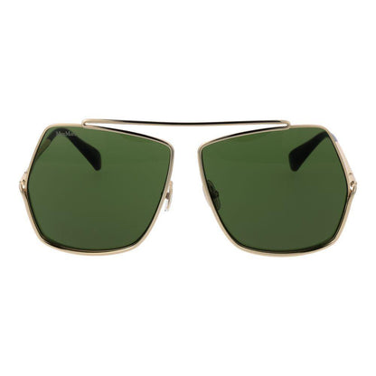 Max Mara Gold Metal Sunglasses
