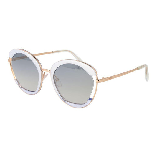 Emilio Pucci Gold Metal Sunglasses