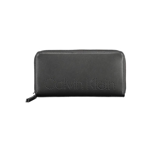 Calvin Klein Black Polyethylene Wallet CA-12426