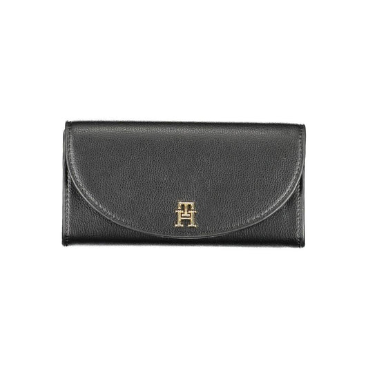 Tommy Hilfiger Black Polyethylene Wallet TO-14312