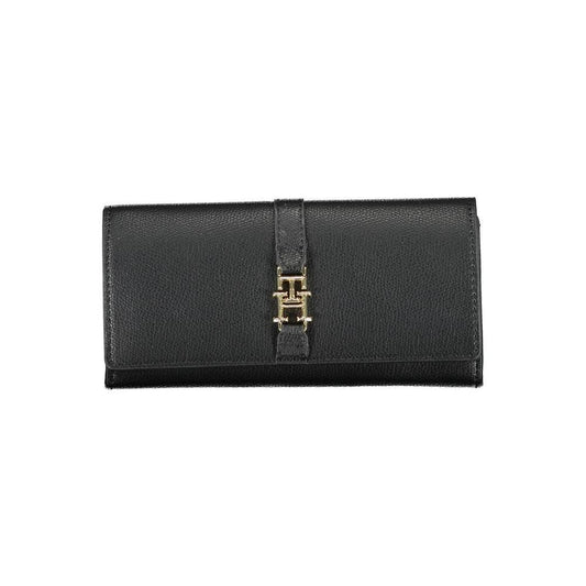 Tommy Hilfiger Black Polyethylene Wallet TO-16779
