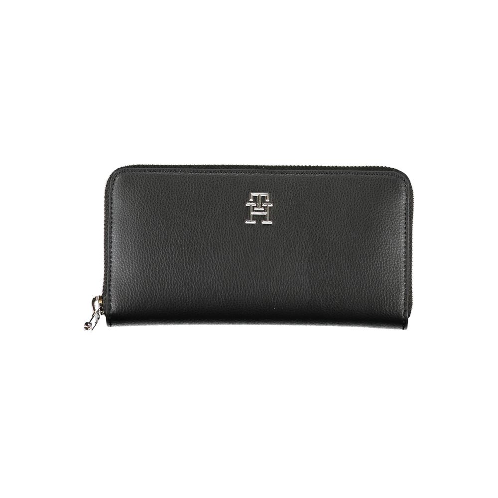 Tommy Hilfiger Nero Polyester Women Wallet