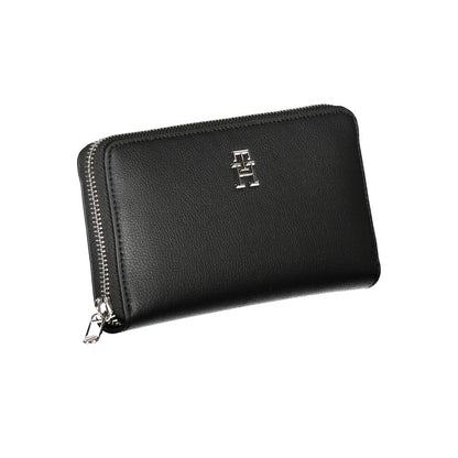 Tommy Hilfiger Nero Polyester Women Wallet