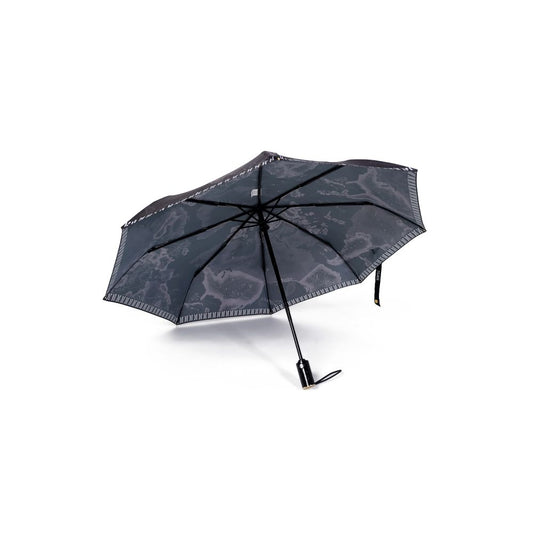 Alviero Martini Prima Classe Black Nylon Umbrella ALMAPRCL-13161600009