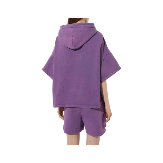 Hinnominate Purple Cotton Sweater HI-15609-XS