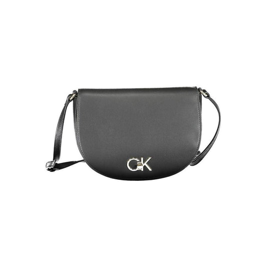 Calvin Klein Black Polyester Handbag CA-15390
