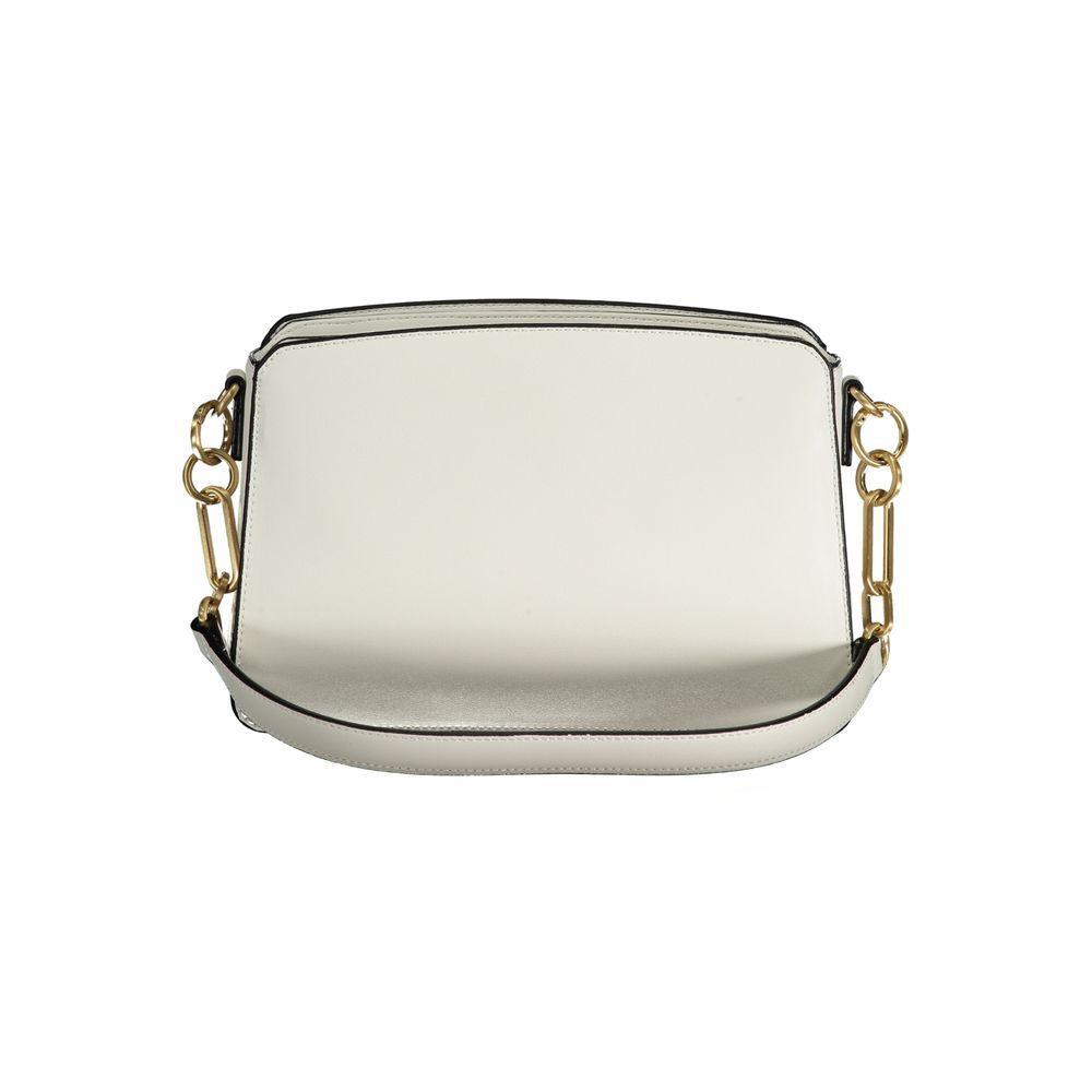 Mario Valentino White Polyethylene Handbag VA-30059