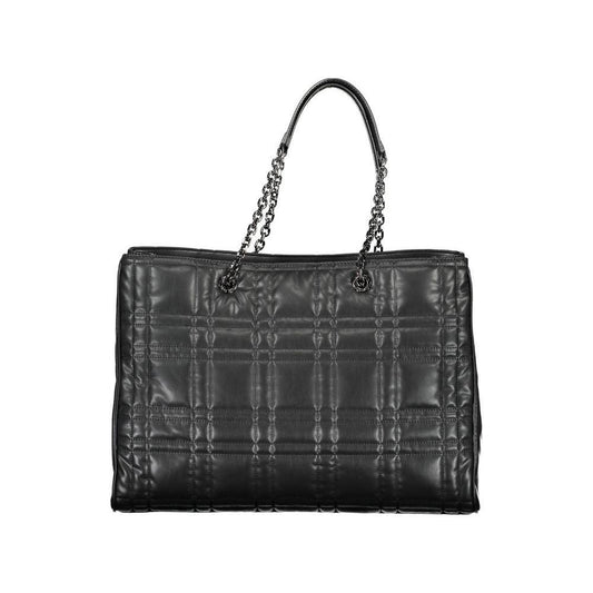 Calvin Klein Black Polyester Handbag CA-16805