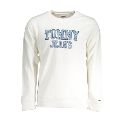 Tommy Hilfiger Bianco Cotton Mens Sweatshirt