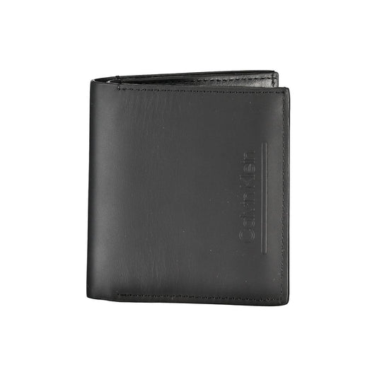Calvin Klein Black Leather Men Wallet