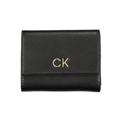 Calvin Klein Nero Polyurethane Women Wallet