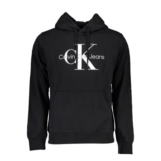 Calvin Klein Black Cotton Sweater CA-26142-XXL
