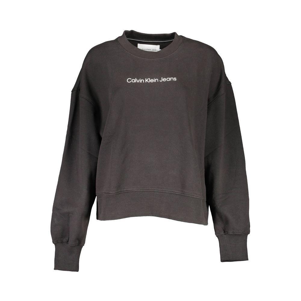Calvin Klein Black Cotton Sweater CA-26397-XL