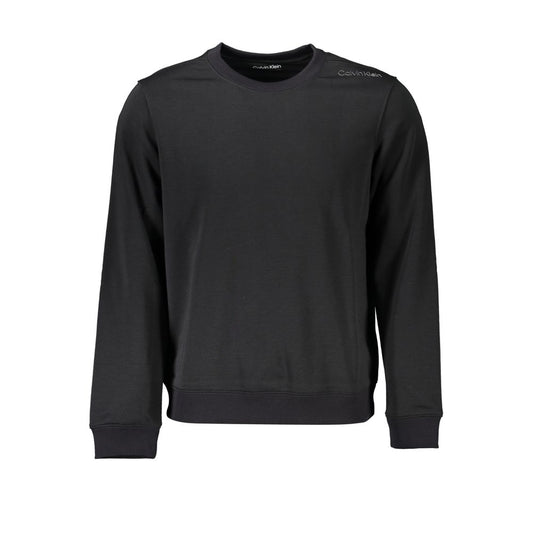 Calvin Klein Black Polyester Sweater CA-27225-XL
