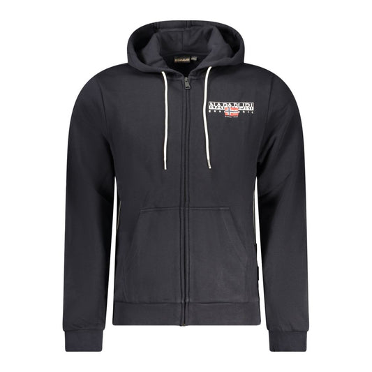 Napapijri Black Cotton Sweater NA-32146-S