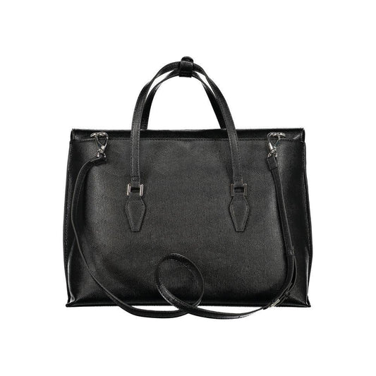 Mario Valentino Black Polyethylene Handbag VA-34744