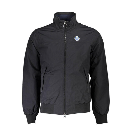 North Sails Black Polyamide Jacket NO-20223-XL