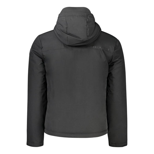 North Sails Black Polyester Jacket NO-32944-L