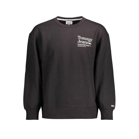 Tommy Hilfiger Black Cotton Sweater TO-13650-XL