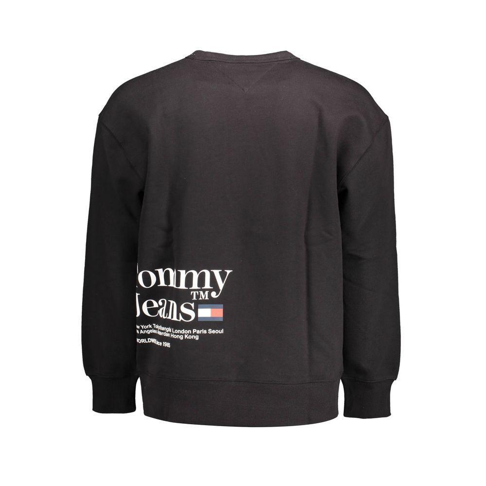 Tommy Hilfiger Black Cotton Sweater TO-13650-XL