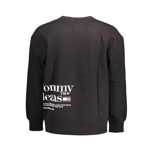 Tommy Hilfiger Black Cotton Sweater TO-13650-XL