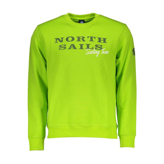 North Sails Green Cotton Sweater NO-16029-XXL