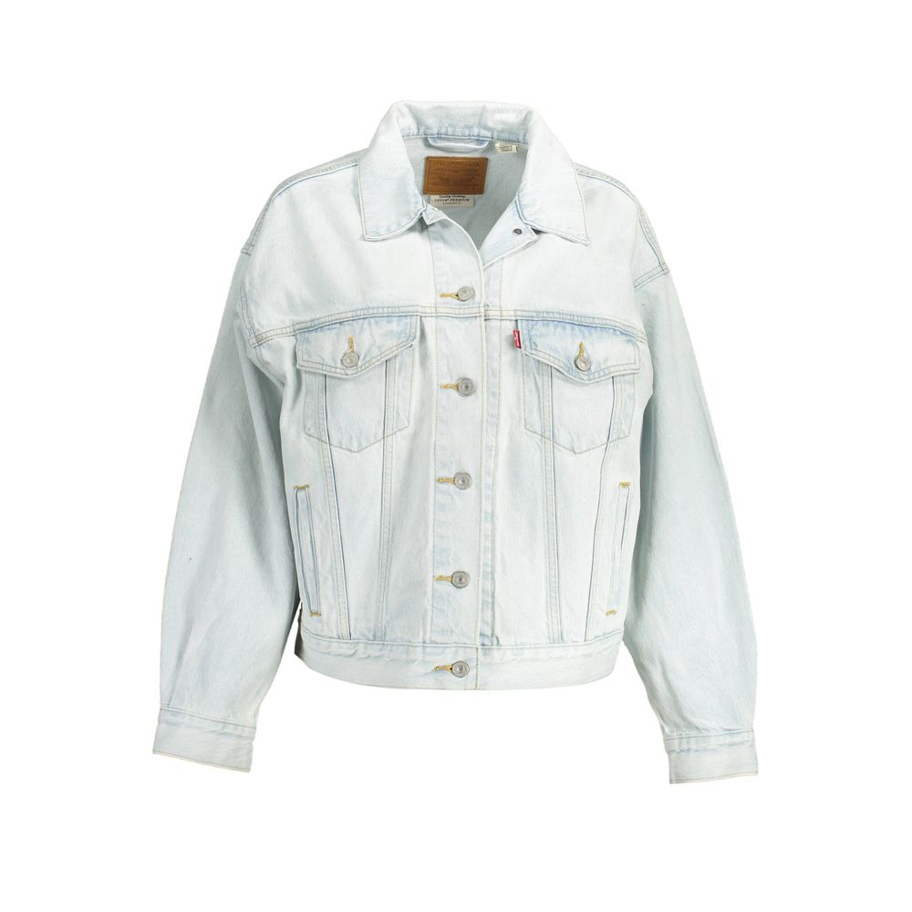 Levi's Azzurro Cotton Women Jacket