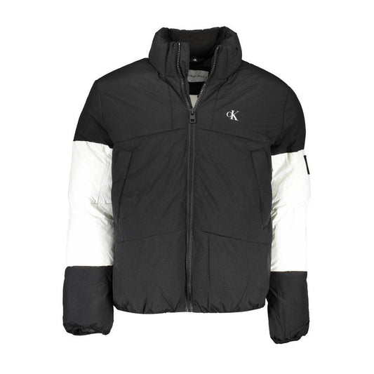 Calvin Klein Black Polyester Jacket CA-16522-L