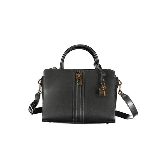 Guess Jeans Black Polyethylene Handbag