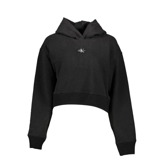 Calvin Klein Black Cotton Sweater CA-18018-XL