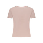 Guess Jeans Pink Cotton Tops & T-Shirt GU-35212-L