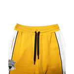 Dolce & Gabbana Yellow Cotton Printed Sweatpants Jogger Pants PAN76387-50