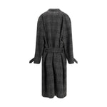 Balenciaga Check long Coat BA-838934TSU201269-3