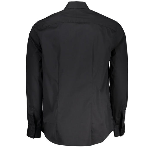 Guess Jeans Black Cotton Shirt GU-27964-S