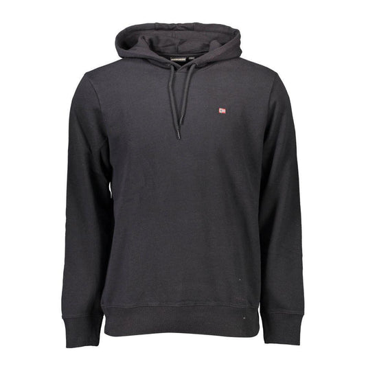 Napapijri Black Cotton Sweater NA-8333-S