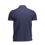 North Sails Blue Cotton Polo Shirt NO-12546-L