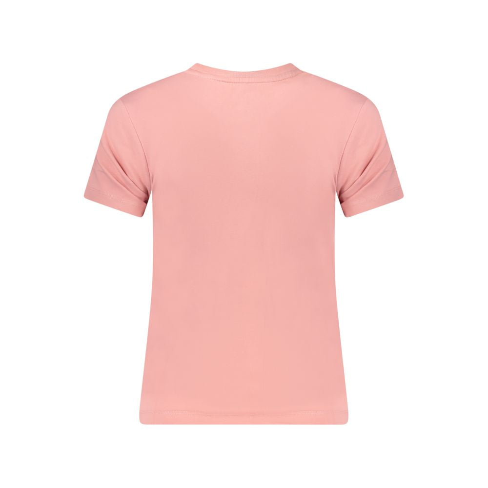 Guess Jeans Pink Cotton Tops & T-Shirt GU-39030-S