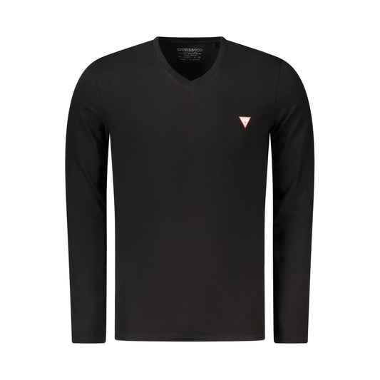 Guess Jeans Black Cotton T-Shirt GU-39051-S