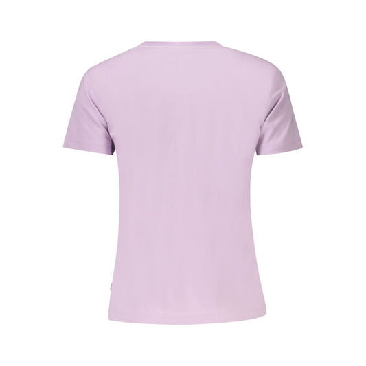 Guess Jeans Purple Cotton Tops & T-Shirt