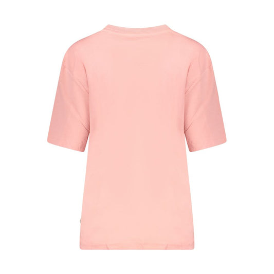 Guess Jeans Pink Cotton Tops & T-Shirt GU-39068-XS