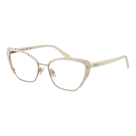 Guess White Metal Glasses (Frames)